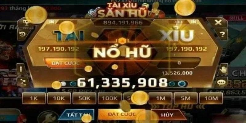 Nổ hũ tài xỉu hướng dẫn chơi